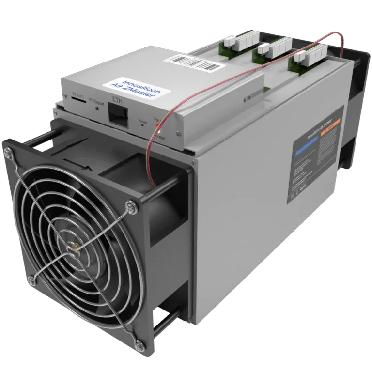 Innosilicon A9 ZMaster 50KSol ZCash ZEC ASIC Miner